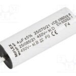 Condensador Motor 4uF 450Vac 15x47mm AXIAL MKSP