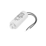 Condensador Motor 4uF 450Vac 25x51mm CABLES sin torno