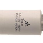 Condensador Motor 6uF 450Vac 35x68mm FASTON y M8 12AG023