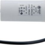 Condensador Motor 8uF 450Vac 32x55mm CABLES + torno M8