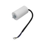 Condensador Motor 8uF 450Vac 34x65mm CABLES + torno M8