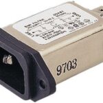 Filtro Antiparasitario Base C14 IEC 320 + filtro de línea RFI/EMI 10A