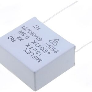 Filtro Interferencias 1uF+100R 275Vac  R27,5mm