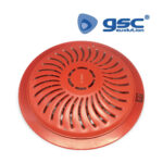 Brasero Electrico Rojo Max. 900W 3 Niveles de Calor