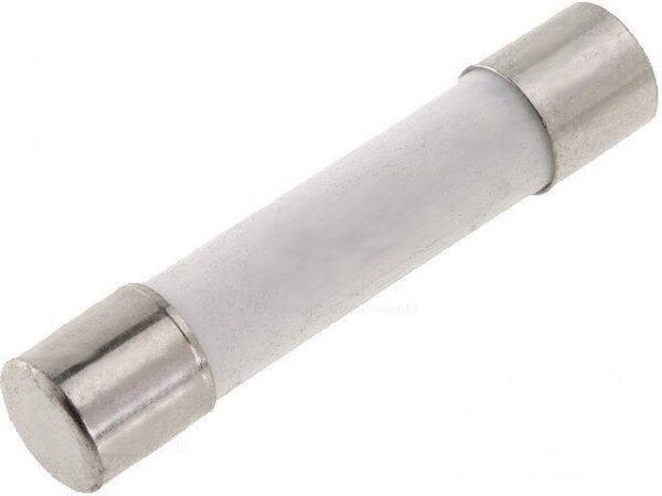 FUSIBLE LENTO 10A 500Vac 6,3x32mm Ceramico