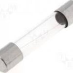 FUSIBLE LENTO 15A 250Vac 6,3x32mm Cristal Homologado