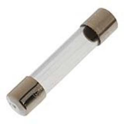 FUSIBLE LENTO 500mA 250Vac 6,3x32mm Cristal Homologado