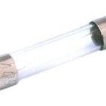 FUSIBLE RAPIDO 5Amp 250Vac 6,3X32 Cristal