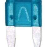 Fusible Plano Coche 15Amp 11x17mm AZUL