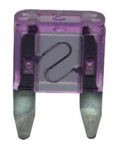 Fusible Plano Coche 3Amp 11x17mm VIOLETA