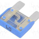 Fusible Plano MAXI Coche 60Amp 32V 29mm color AZUL