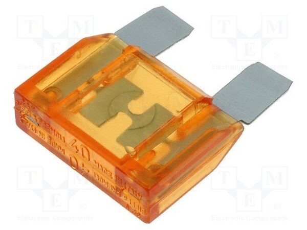 Fusible plano MAXI Coche 40Amp 32V 29mm color NARANJA