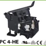 PortaFusible 5x20 para Carril DIN 6,3Amp 800Vac