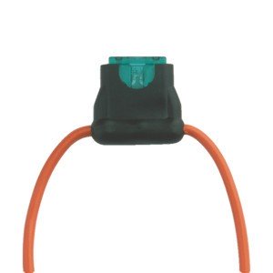 Portafusible Coche plano tipo lamina 19mm Estanco 30A