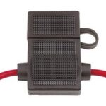 Portafusible coche plano tipo lamina 19mm estanco 16A