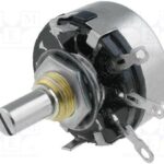 220K 2W 20% Potenciometro LINEAL Eje 6mm metal