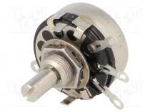 22K 2W 20% Potenciometro LINEAL Eje 6mm metal