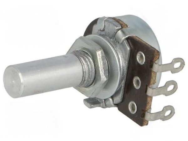 2K2 Potenciometro Lineal Eje Metal Corto
