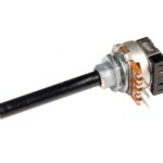 2M2 Potenciometro Logaritmico Con Interruptor con Eje 6mm