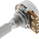 Potenciometro 50K Logaritmico Eje 6mm Corto Metal