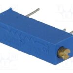 Resistencia Ajustable 10K 0,75W Multivueltas Ajuste Horizontal