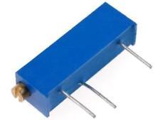 Resistencia Ajustable Multivuelta 50K Ajuste Horizontal