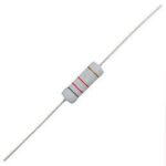 0R82 1W   Resistencia Oxido Metal 0,82 Ohm 1W 5% Axial