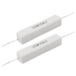 10R 20W 5% Resistencia Bobinada Horizontal Axial