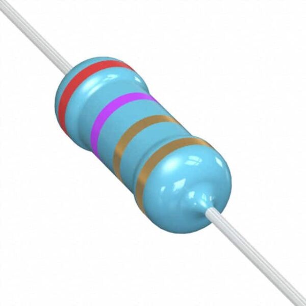2R7 2W 5% Resistencia Oxido Metal Axial