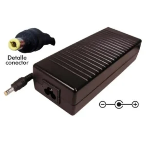 Cargador Portatil 19Vdc 6,5Amp 120W Conector 5,5X2,5mm 1112ALM