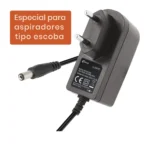 Alimentador Salida Fija 26Vdc 0,5Amp 13W Conector 5,5x2,1mm Escoba Electrica