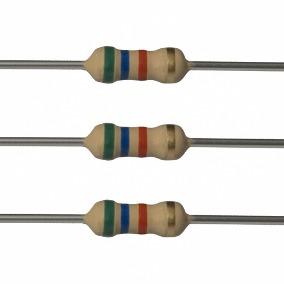 5R6 1/2W   Resistencia Carbon 5,6 Ohm 1/2W 5% Axial