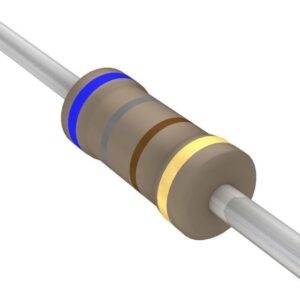 680R 1W 5% Resistencia Oxido Metal Axial
