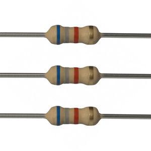 6K8 1/2W   Resistencia Carbon 6,8K 1/2W 5% Axial