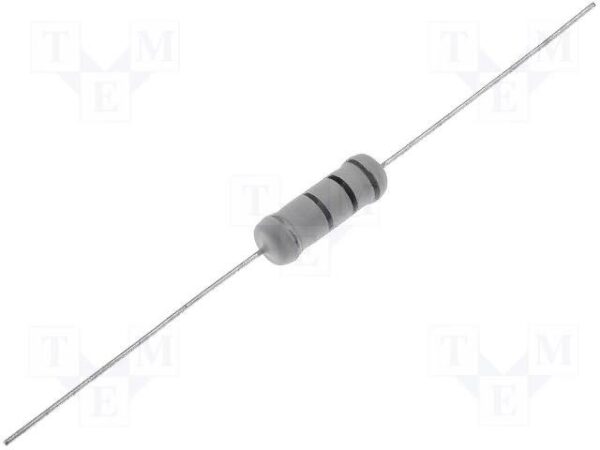 6K8 5W   Resistencia Oxido Metal 6,8K 5W 5% Axial