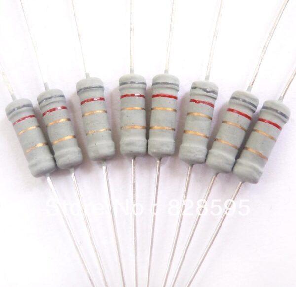 8R2 1W 5% Resistencia Oxido Metal 8,2 Ohm 1W Axial