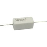 Resistencia Bobinada 100K 5W 5% Axial