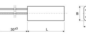 Resistencia Bobinada 110R 15W 5% Vertcal