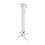 Soporte Proyector Techo 13cm o 43-65cm BLANCO TOOQ