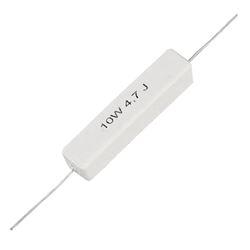 Resistencia Bobinada 4R7 10W 5% Axial