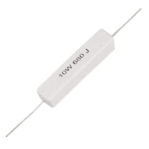 Resistencia Bobinada 680R 10W 5% Axial