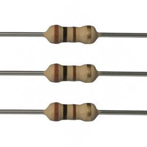 Resistencia Carbon 100R 1/2W 5% Axial