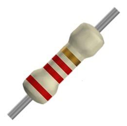 Resistencia Carbon 22K 1/4W 5% Axial
