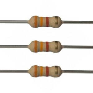 Resistencia Carbon 3k3 1/2W 5% Axial
