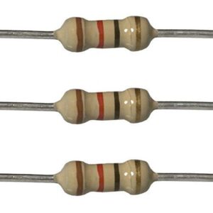 Resistencia Oxido Metal 12R 1/4W 5% Axial