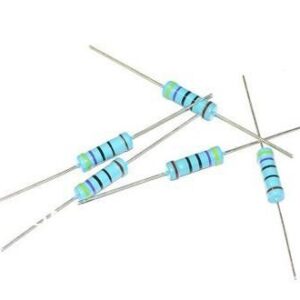 Resistencia Oxido Metal 1R 1/2W 5% Axial