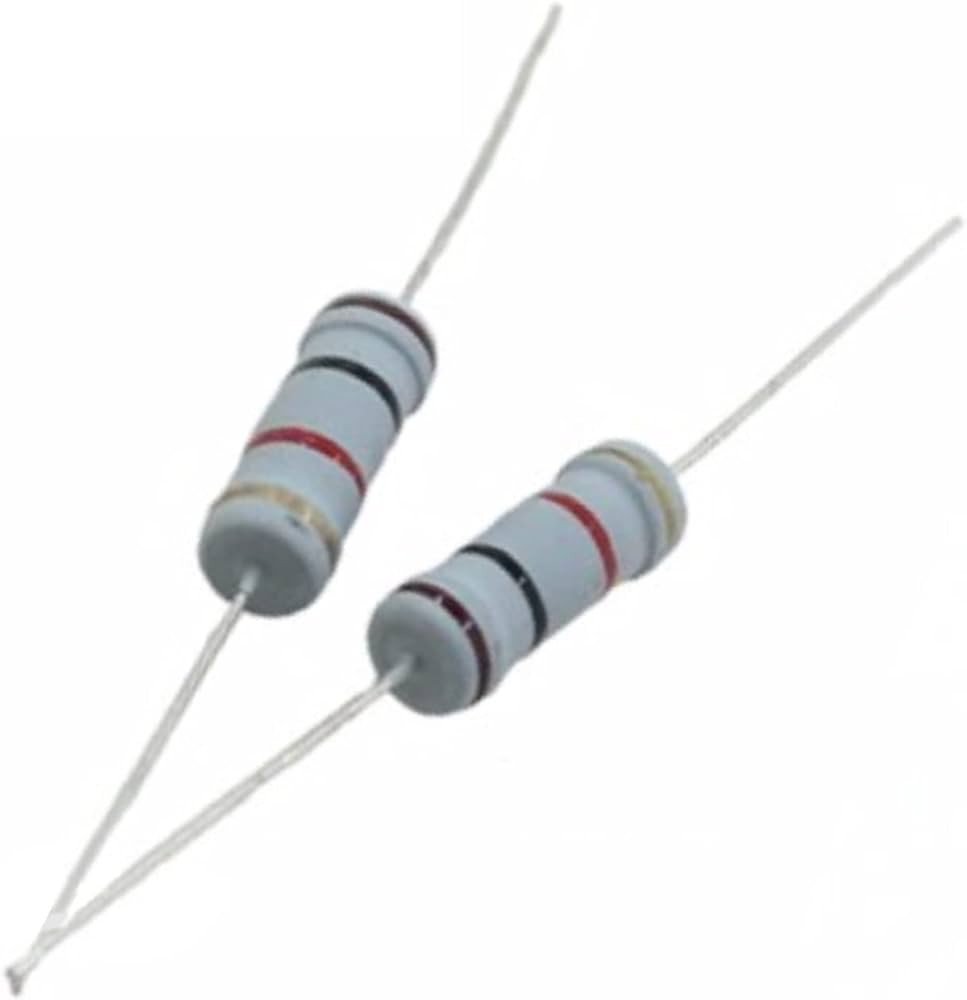 0R33 2W 5% Resistencia Oxido Metal 0,33 Ohm 2W Axial