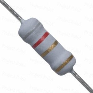 Resistencia Oxido Metal 8R2 2W 5% Axial