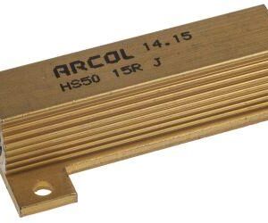 Resistencia Potencia 15R 50W 5% Metalica SR