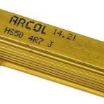 Resistencia Potencia 4R7 50W 5% Metalica ARCOL